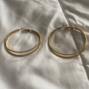 Gold Hoop Earrings